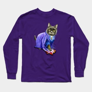 Lily Cat Harkness 2 Long Sleeve T-Shirt